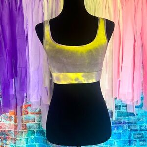 21 Saints Tie-Dye Crop Top